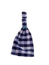 Load image into Gallery viewer, Navy Blue Palaka Headwrap
