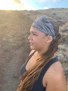 Grey Whales and Waves Headwrap